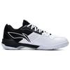 New LiNing Blade LITE Blade Lite Cushioned Slip Resistant Abrasion Resistant Low Top Badminton Shoes Unisex White Black AYZT005-3