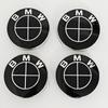 DSJW3 4pcs For BMW 50th E90 E60 F10 F20 G20 G30 E53 E85 E70 56mm 68mm Blue White Car Hub Cap Wheel Center Cap Emblem Badge Accessories