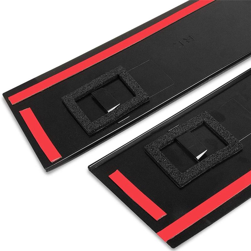 Authentic 2Pcs B Pillar Trim Cover Trim Applique Molding For Chrysler Town & Country Dodge Grand Caravan 5020664AA 5020665AA Car