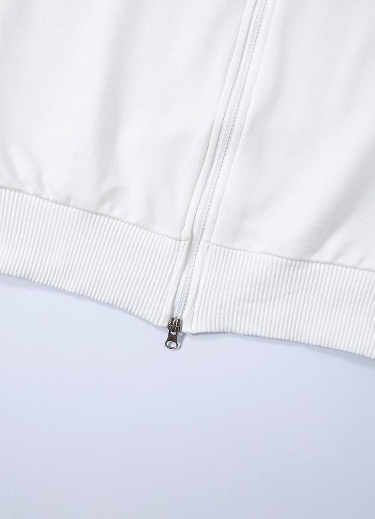 ASON Salt Zip-Up / White