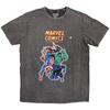 Marvel Comics Unisex Adult Avengers Stone Wash T-Shirt