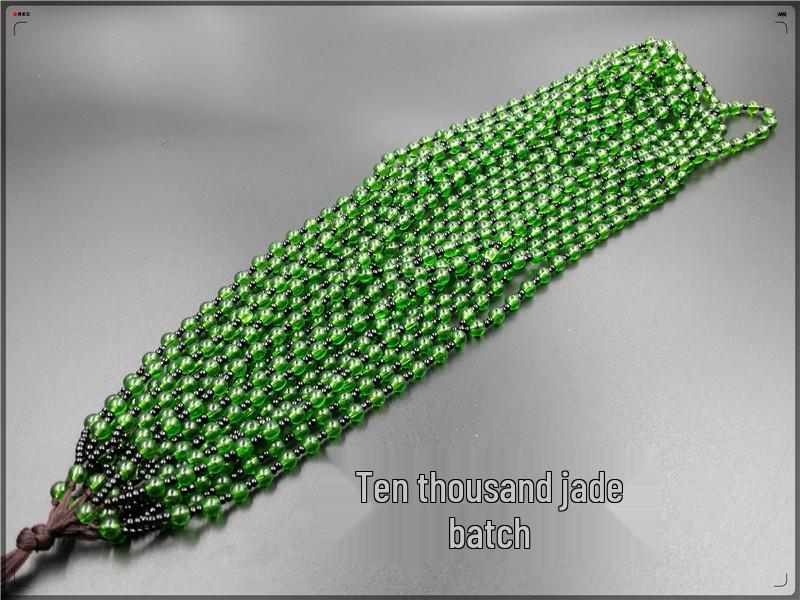 Ice Obsidian Handmade Braided Crystal Necklace Cord