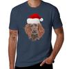 Christmas Irish Setter Tshirt Unisex T Shirts Graphic T Shirt Custom Print Tshirt