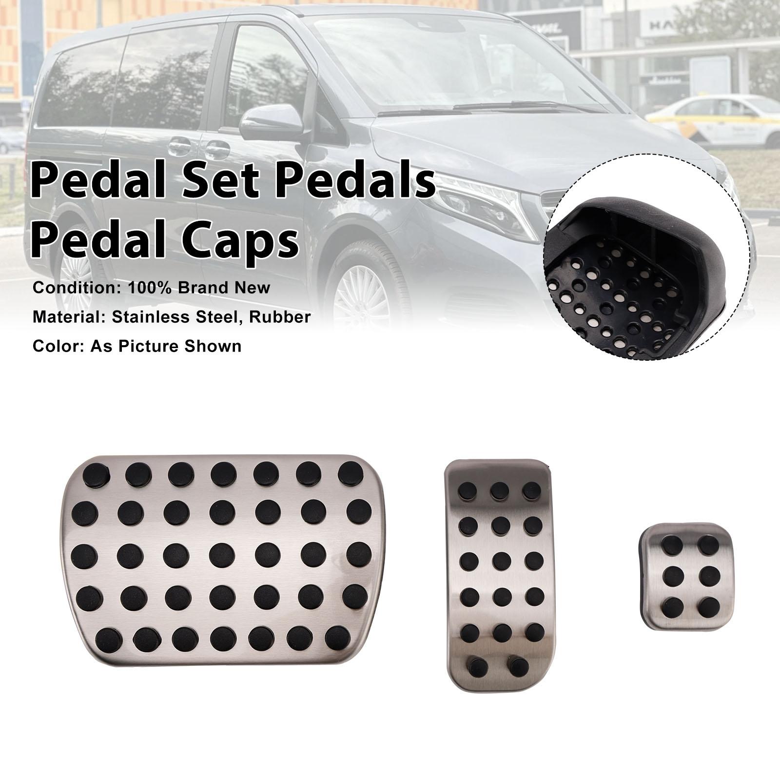 Pedal Set Pedals Pedal Caps For Mercedes Benz Viano V-Class V Vito AT