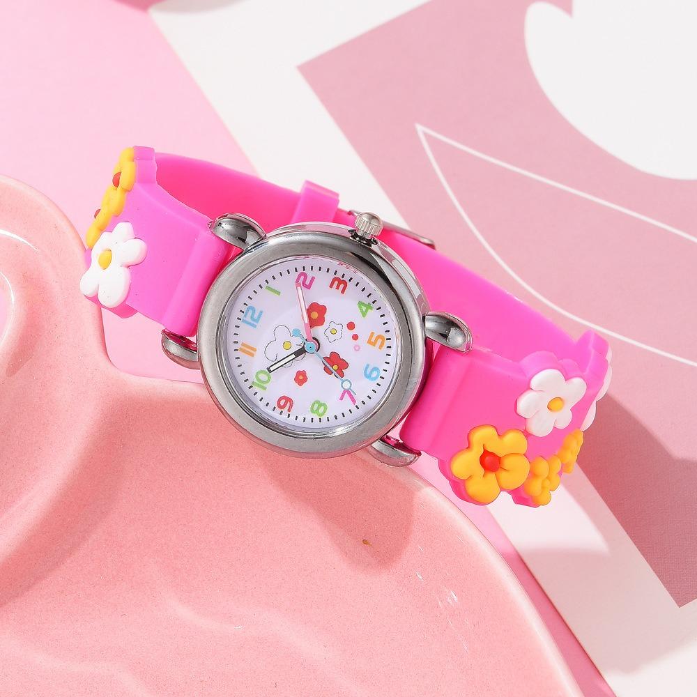 

Идеальный подарок Детские наручные часы Легко читаемый циферблат Силиконовые Кварцевые наручные часы Для мальчиков и девочек 5