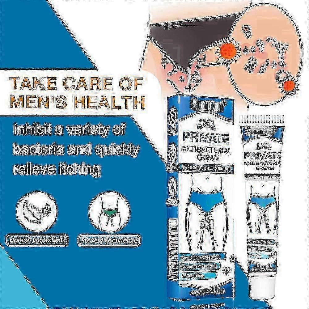 2025 Men's Intimate Anti-itch Cream - Antibacterial, Odor Control, 20g Private