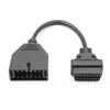 Plastic OBD to OBD2 Adapter Black Car Diagnostic Tool New 16Pin Connector  Car Repair
