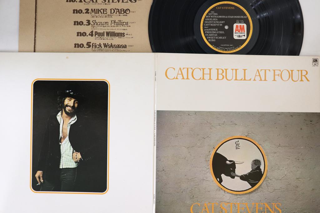 LP Record CAT STEVENS - Catch Bull At Four AML160 A&M 1972 Japan Rock Used