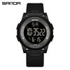 Sanda Waterproof Multifunction Electronic Watch for Teens - Trendy Unisex Design with Alarm