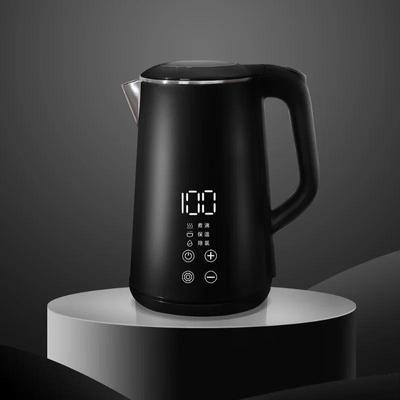 Electric Kettle 1PC Intelligent Thermostat Automatic Power-off 304 Stainless Steel Double Insulation Home Office Hotel