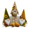 Gnom Plüschdekorationen, Frühling Sommer Sonnenblumen Dekor, Handgefertigte gesichtslose Puppen, Gnom Ornamente Festival Heimdekorationen