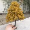 23cm Boutique Model Tree Wire Trunk Green Tree Model Train Railway Platform Layout Material Mountain Sand Table Scene Decoration