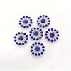 150pcs 3 Colors Sunflower Glass Rhinestone Patch, Sewn-on Appliqué, Gold Base, DIY Bag/bag/flower Button Clothing Maker