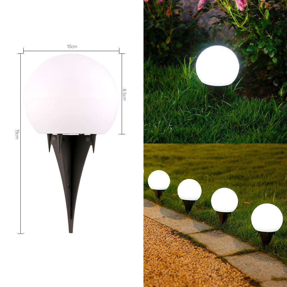 

Solar Garden Light Outdoor Waterproof Ball Lamp Ground Landscape Garden Decor Solar Globe Decorative for Pathway/Patio/Lawn/Yard 1pcs