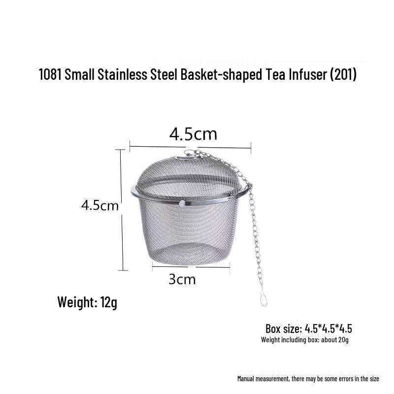 304 Stainless Steel Spice Infuser & Tea Steeping Mesh Ball