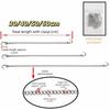 Strengthened Metal Hanging Chain Strong Bearing Capacity Hanging Chain with Hooks  Outdoor