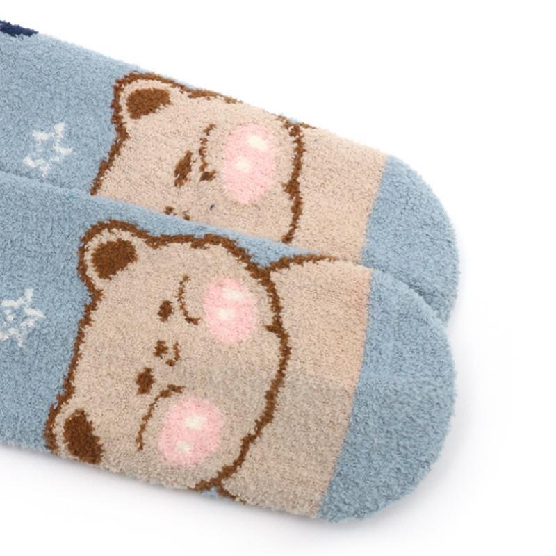Thicken Baby Kids Thermal Socks Children Autumn Winter Long Socks Warm Toddler Boys Girls Home and School Floor 0-3years Socks
