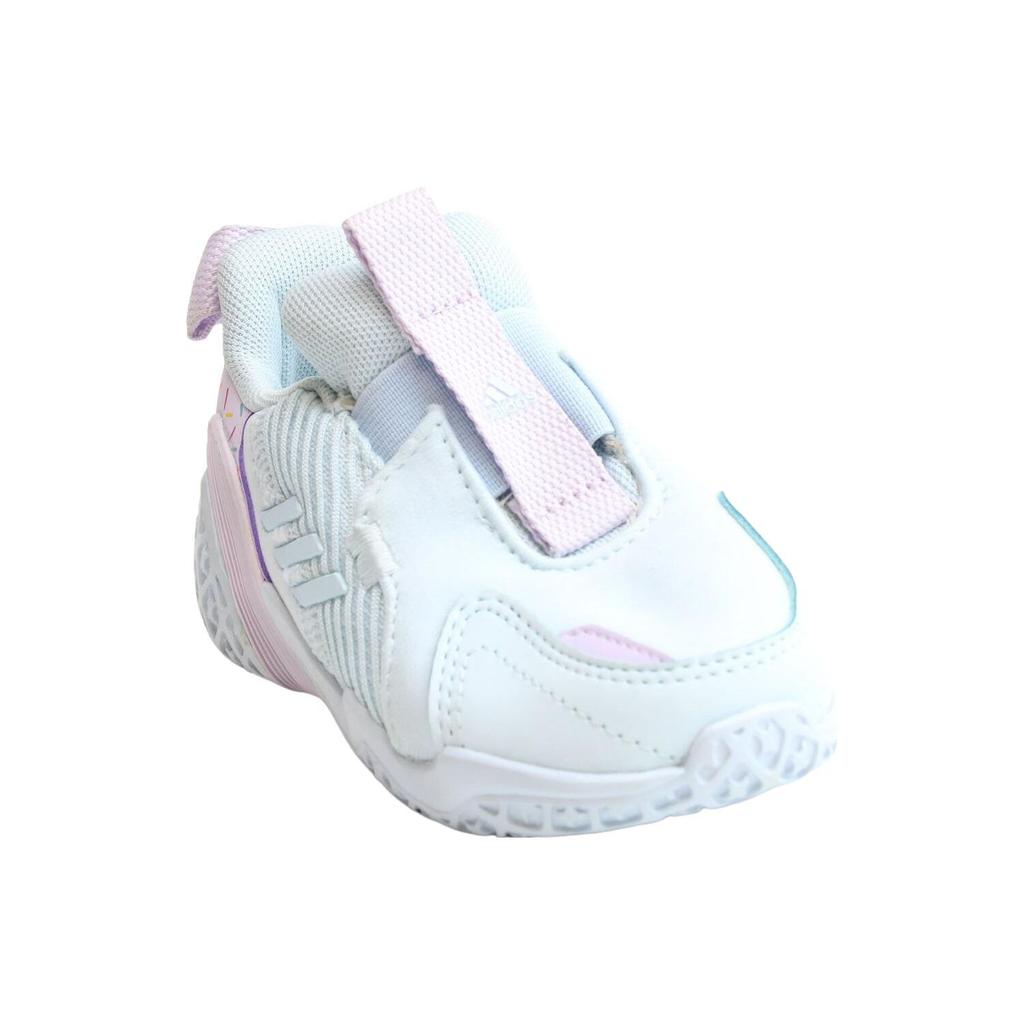 Adidas 4Uture Rnr Slip Resistant Durable Low Top Walking Shoes Baby Shoes White Blue FW3786
