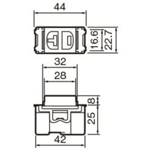 Panasonic 15A/20A Embedded Outlet White WN1821SW