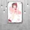 nico yazawa cartoon Funny Bar Metal Sign Retro Plaque Vintage Sign Alcohol Drinker Pub Club  Kitchen Wall Decoration
