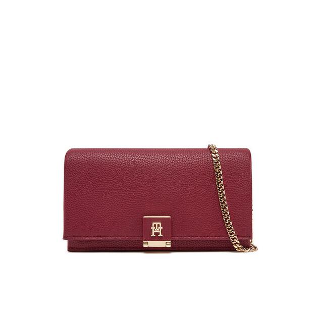 

Сумочка Tommy Hilfiger Th Her Flap W Chain AW0AW17403 красный