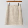 Women's Plaid High-Waist A-Line Mini Skirt