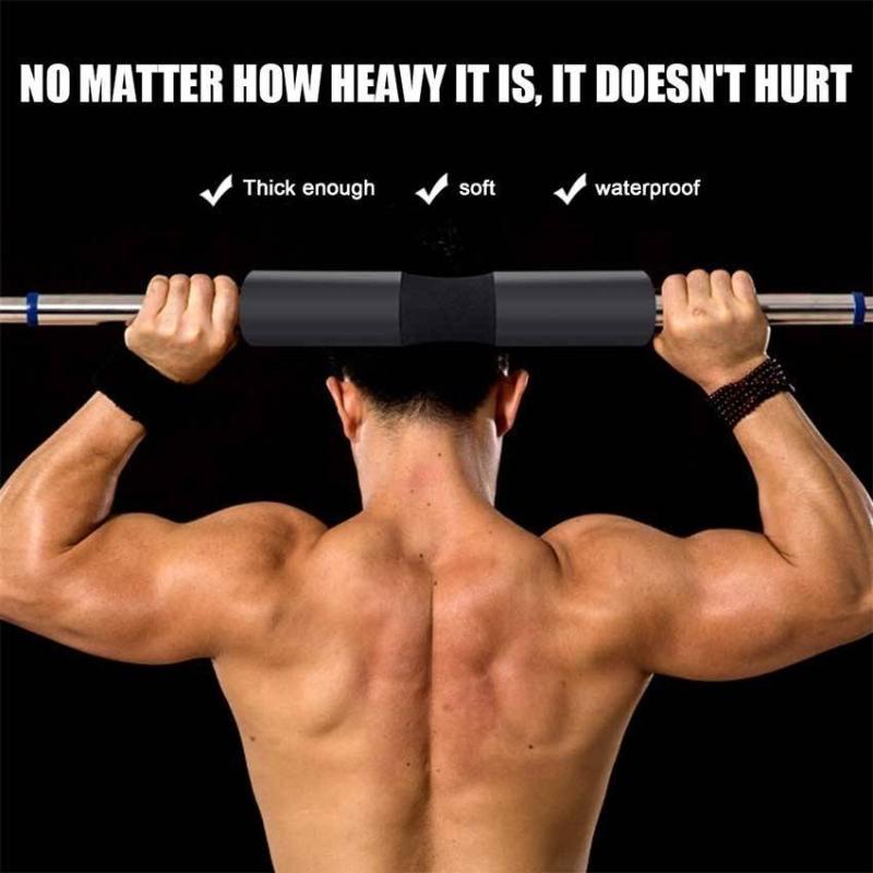 Barbell Sheath Weightlifting Pads Fitness Equipment Sports Safety Foam Barbell Pads Shoulder Pads