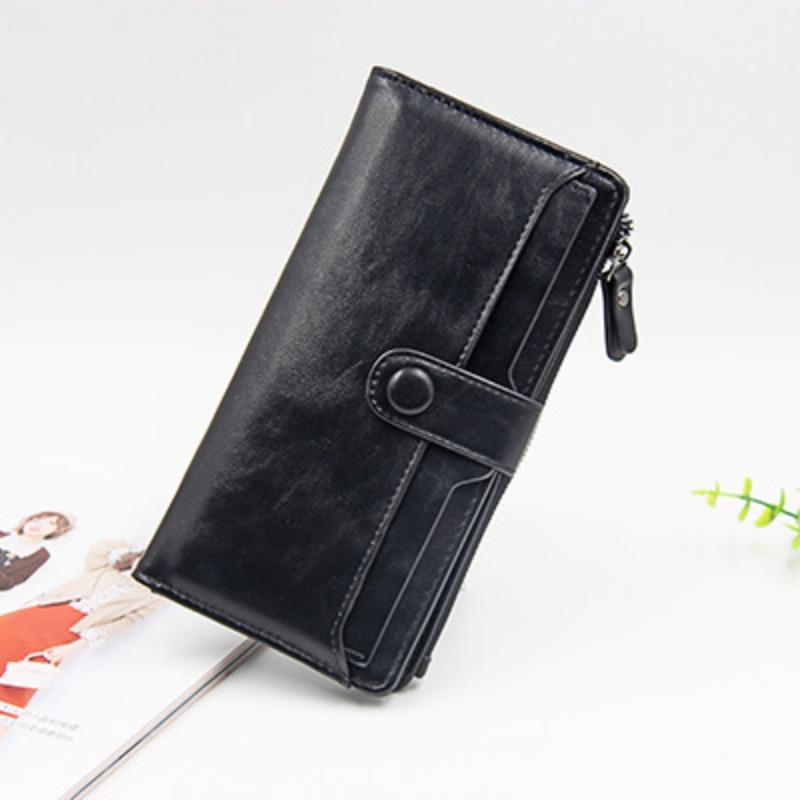 Wallet Women's Long Style Large Capacity Women's Handbag Folding Wallet