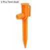 Outdoor Tent Stud Led Lights Orange Portable Lighting Lightweight Lamp Tool