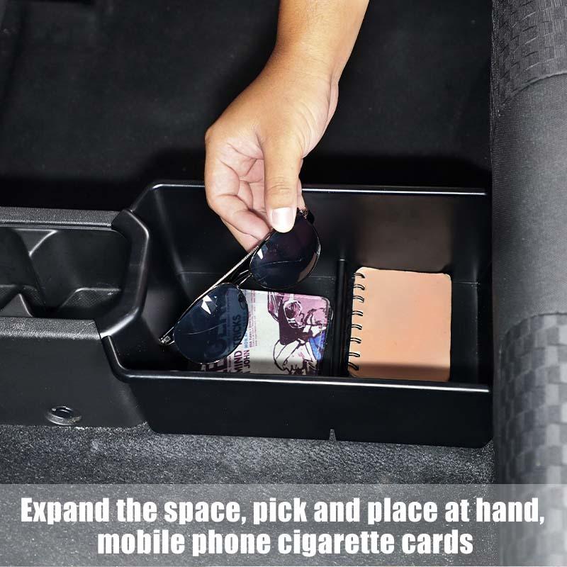 Car Rear Seat Storage Box Organizer Container For Suzuki Jimny 2019 Up 4-door Version Interior Stowing Tidying Accessories