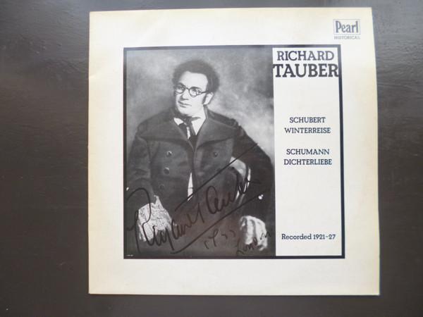 

LP Record RICHARD TAUBER Richard Tauber Sings Lieder GEMM194 Pearl Historica 1981 UK Classical Used