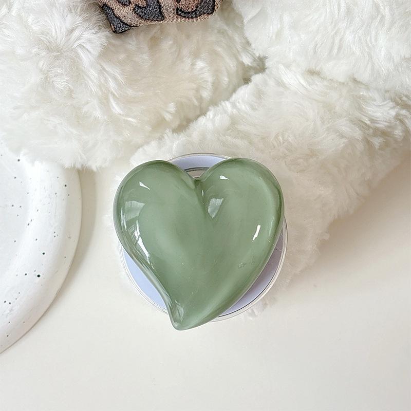 Simple Magnetic Attraction Is Suitable For Magsafe Mobile Phone Airbag Bracket Three-Dimensional Love Ring Folding