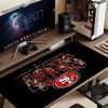 SF 49ers Players Mouse Pad, Large Gaming Desk Mat, Non-slip XXL Mousepad for Laptop & Tablet, Mini PC Playmat with Stitched Edges