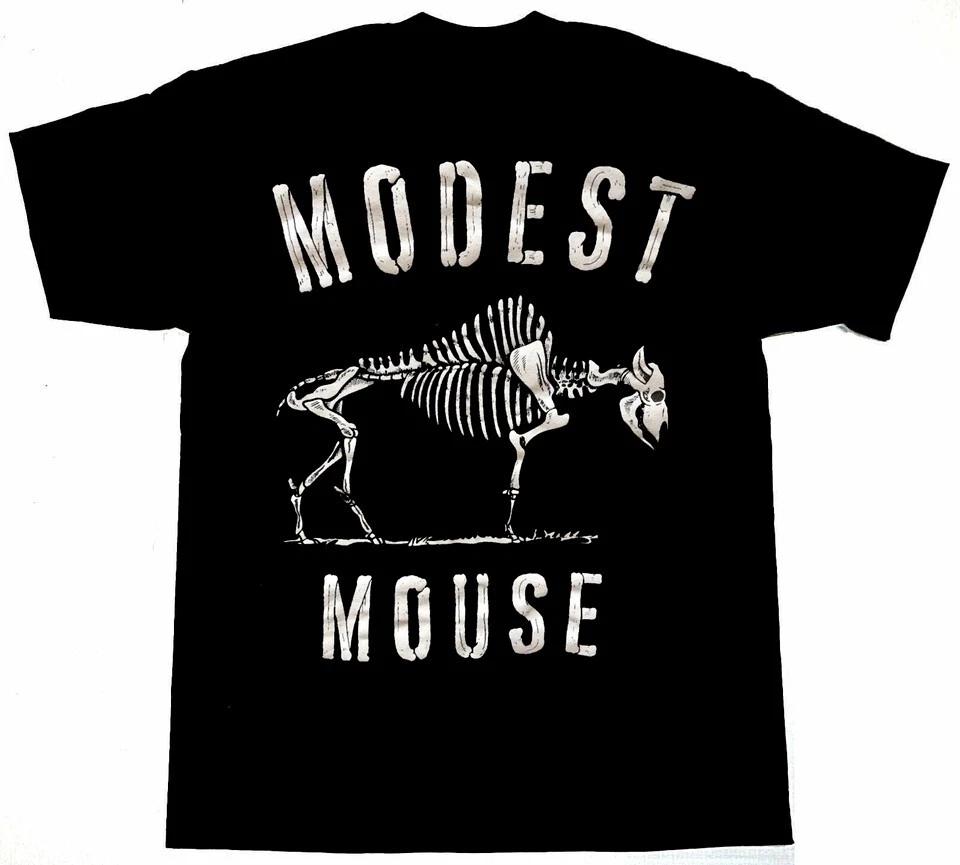 

Редкая футболка группы Modest Mouse к 25-летнему юбилейному туру, черная, унисекс, размер S-4XL QQ156 4XL