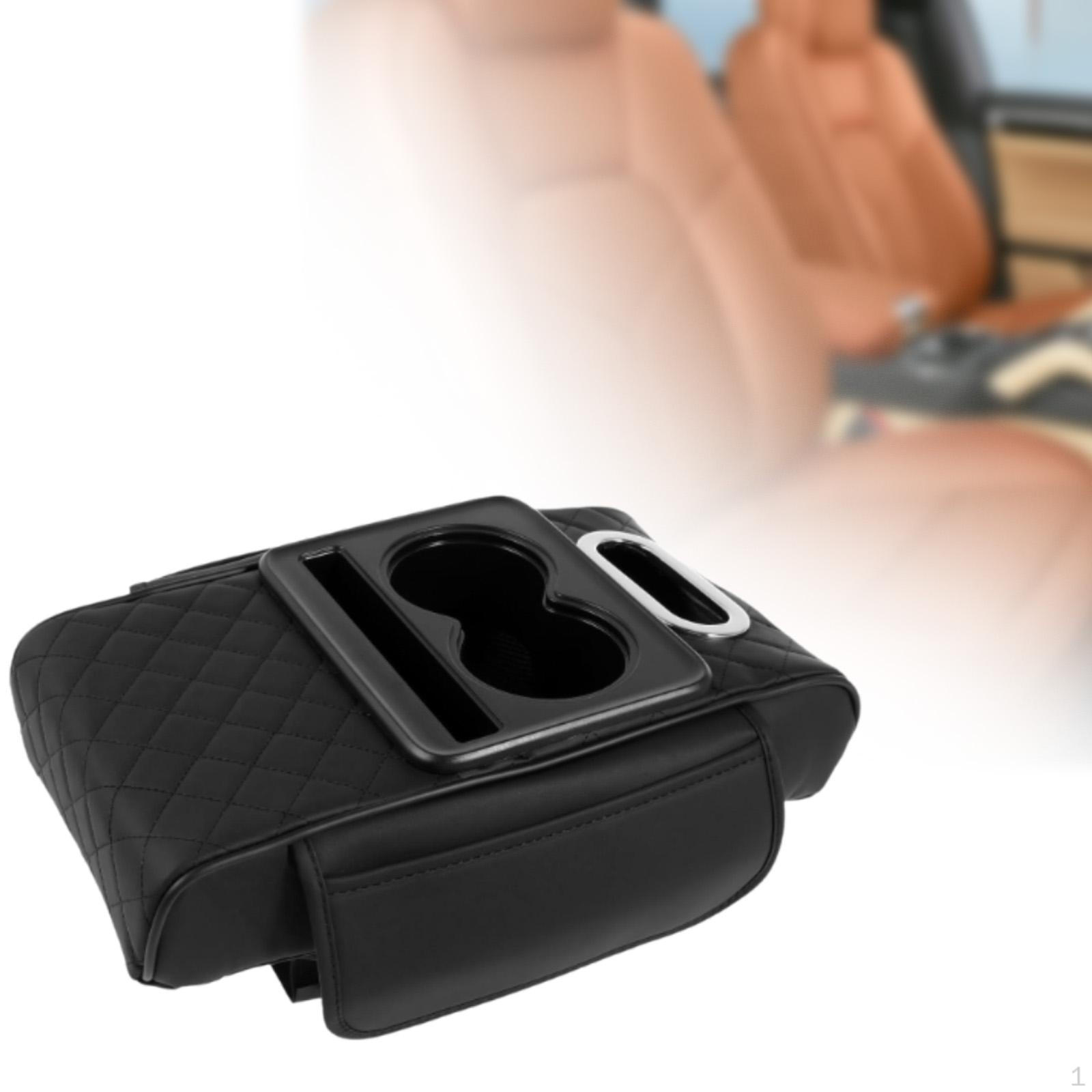 

Подлокотник, подкладка, центральная консоль автомобиля, многофункциональный слот для телефона, салфетка с подстаканником Black