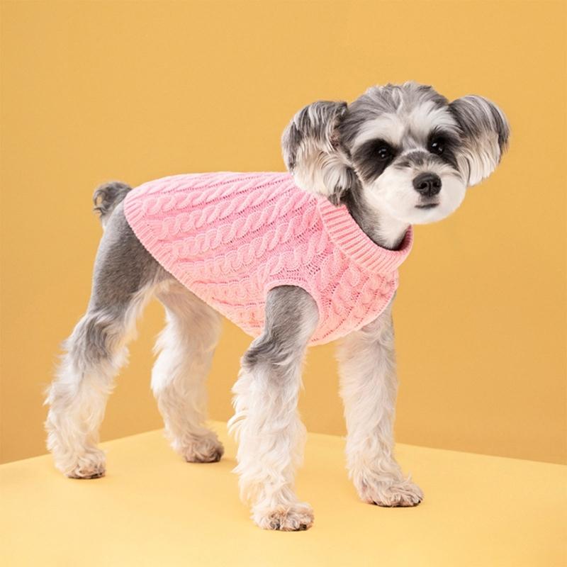 Pet Thick Sweater Coat for Dog Boy or Girl Medium Dogs for Indoor and Outdoor Use Christmas Sweater for Pet Dog