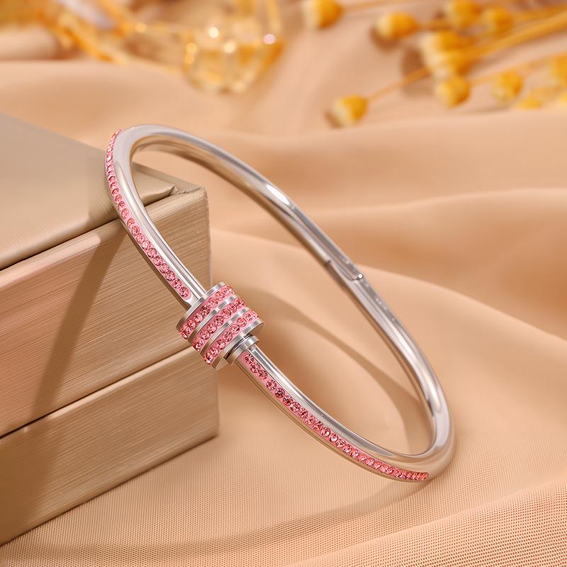 Europäisches & Amerikanisches Luxus Zirkon Stern Armband: Vielseitige, Elegante, Lichtechte Mode für Damen