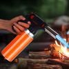 Tragbarer Butangasbrenner Lighter zum Grillen, Anbrennen und Anzünden von Holzkohle; Ein Haushalts-Gasanzünder Und Holzkohle.