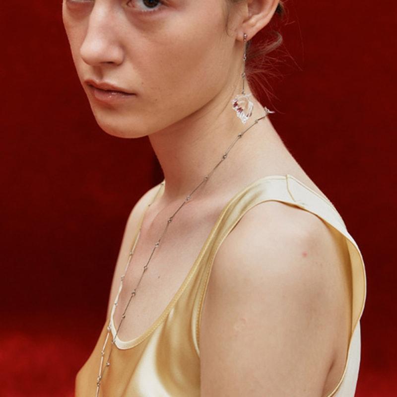 

1064STUDIO CLEAR HORN N SILVER