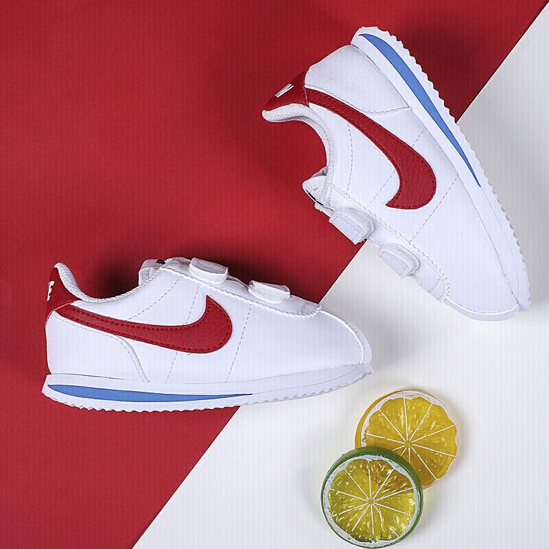 Nike Cortez Basic SL White Varsity Red PS 904767-103
