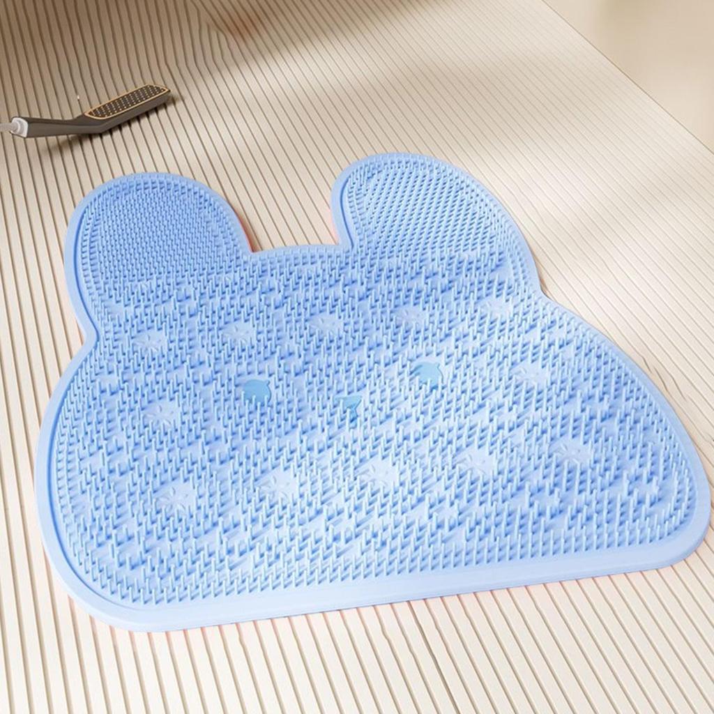 Back Scrubber For Shower Silicone Suction Cup Pad Silicone Foot Scrubber Back Washer For Shower For Massage Cleaning Men Women