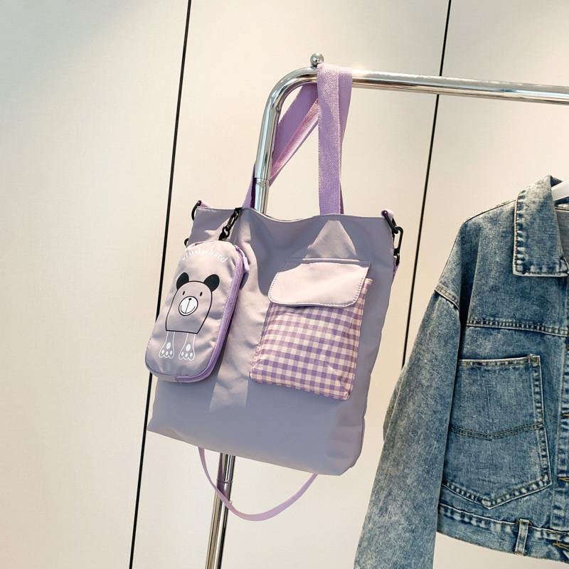 Chic And Minimalist Japanese Harajuku Shoulder Bag For Students In Trendy Colors Ideal For Daily Outings