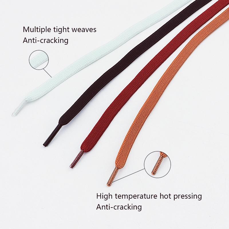 1Pair No Tie Shoe Laces Magnetic Shoelaces Without Ties Elastic Laces Sneakers Outdoor for Kids Adult Shoelace Shoes Accessories