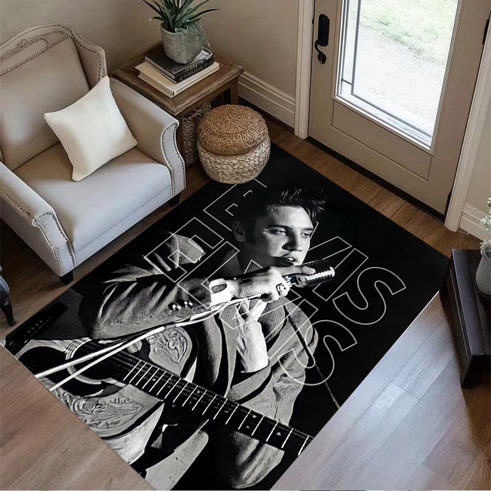 Epic Elvis Concert Performance Floor Rug Office Rug Perfect for Balcony Outdoor Kitchen Hallway Anti-slip Rug Office home decor Wedding Party Gift