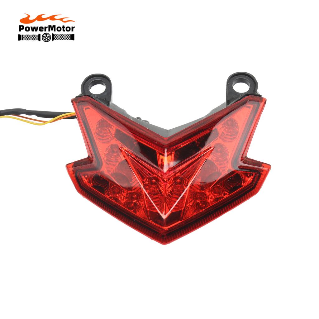 For Kawasaki Z800 Z125 ZX636 ZX-6R NINJA Motorcycle Taillight Brake Stop Indicator Tail Lamp Led Rear Light Turn Signal Lights