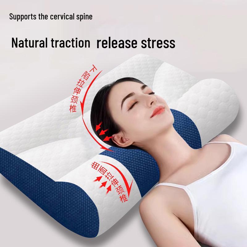 Soybean Neck Support Pillow: Durable Sleep Aid for Adults & Students, Ideal for Dorms, Home, and Baby