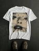Gaga Chromatica Tour Large Logo Face Design TShirt Unisex  AllSeason Casual Loose Fit TShirt Streetwear  Graphic T Shirts