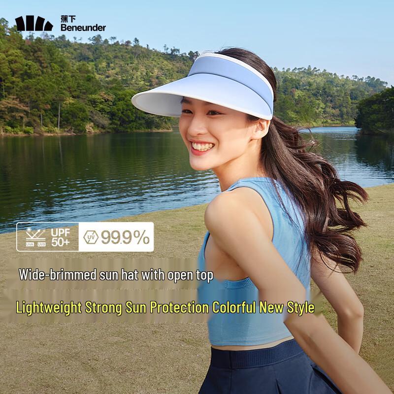 Beneunder Women's UV Protection Visor Sun Hat UL56924