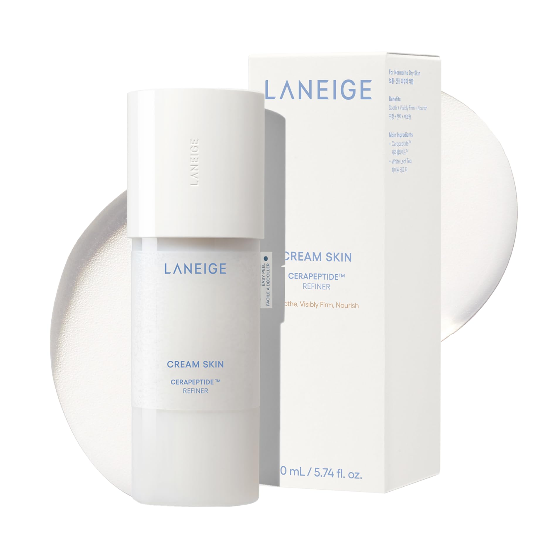 Laneige Cream Skin Lotion 170mL - Ceramide Toner - Korean Brand - High Moisturizing - Hydrating - Suitable for Sensitive Skin