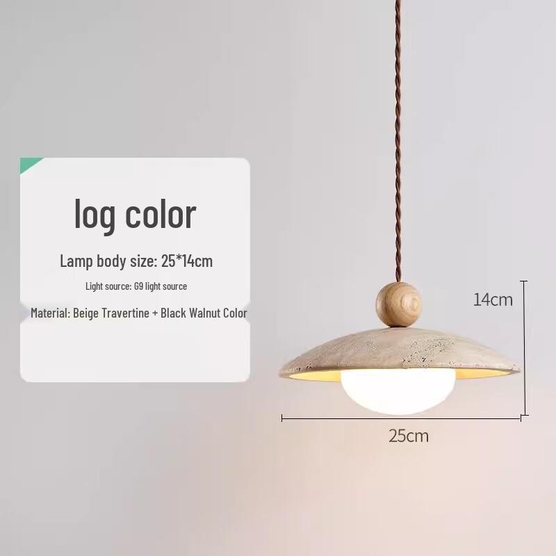 

NuFeng Wabi-Sabi Nordic Bedside Pendant Light